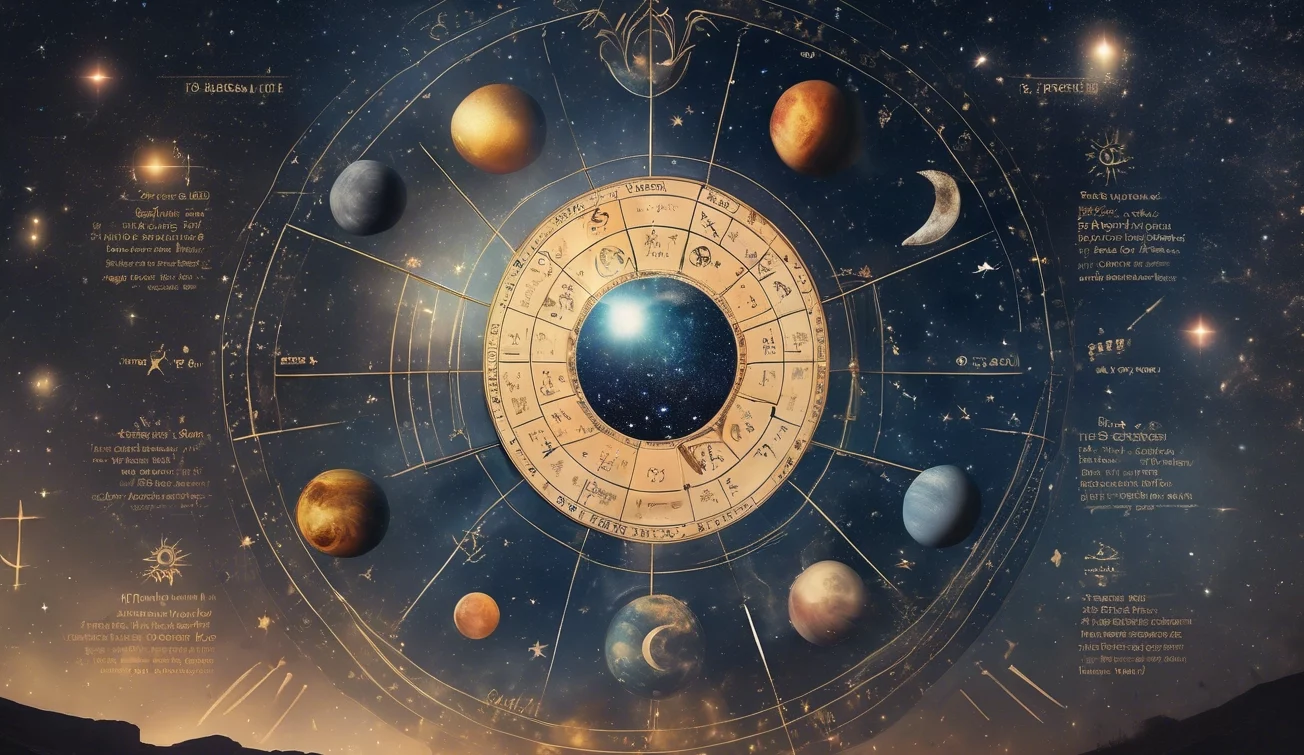 Ejemplo visual de carta astral interpretada paso a paso